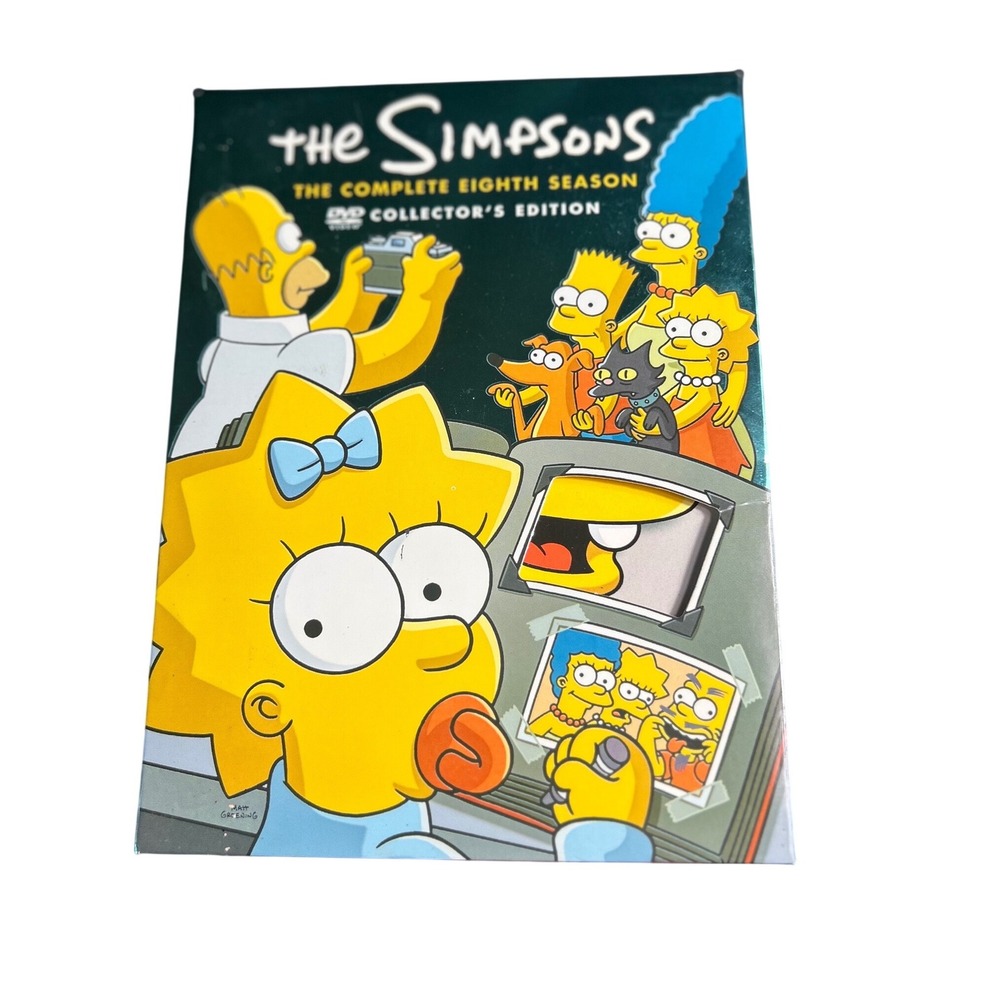 The Simpsons The Complete Eighth Season DVD 4-Disc Collector's Edition Box Set